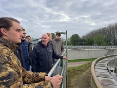 Waterraad met excursie naar de rioolwaterzuivering in Nieuwegein