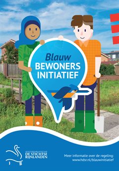 Blauwe Bewonersinitiatief, meer informatie over de regeling: hdsr.nl/blauwinitiatief