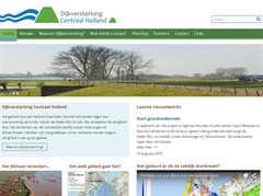 website Dijkversterking Centraal Holland